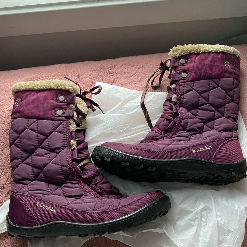 Columbia lined and waterproof winter boots